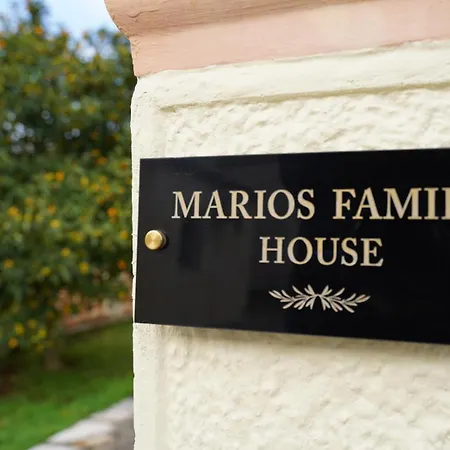Marios Family House 1 Apartamento Kanálion